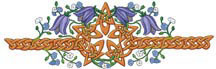 Illustration - Wiccan pentagram tattoo